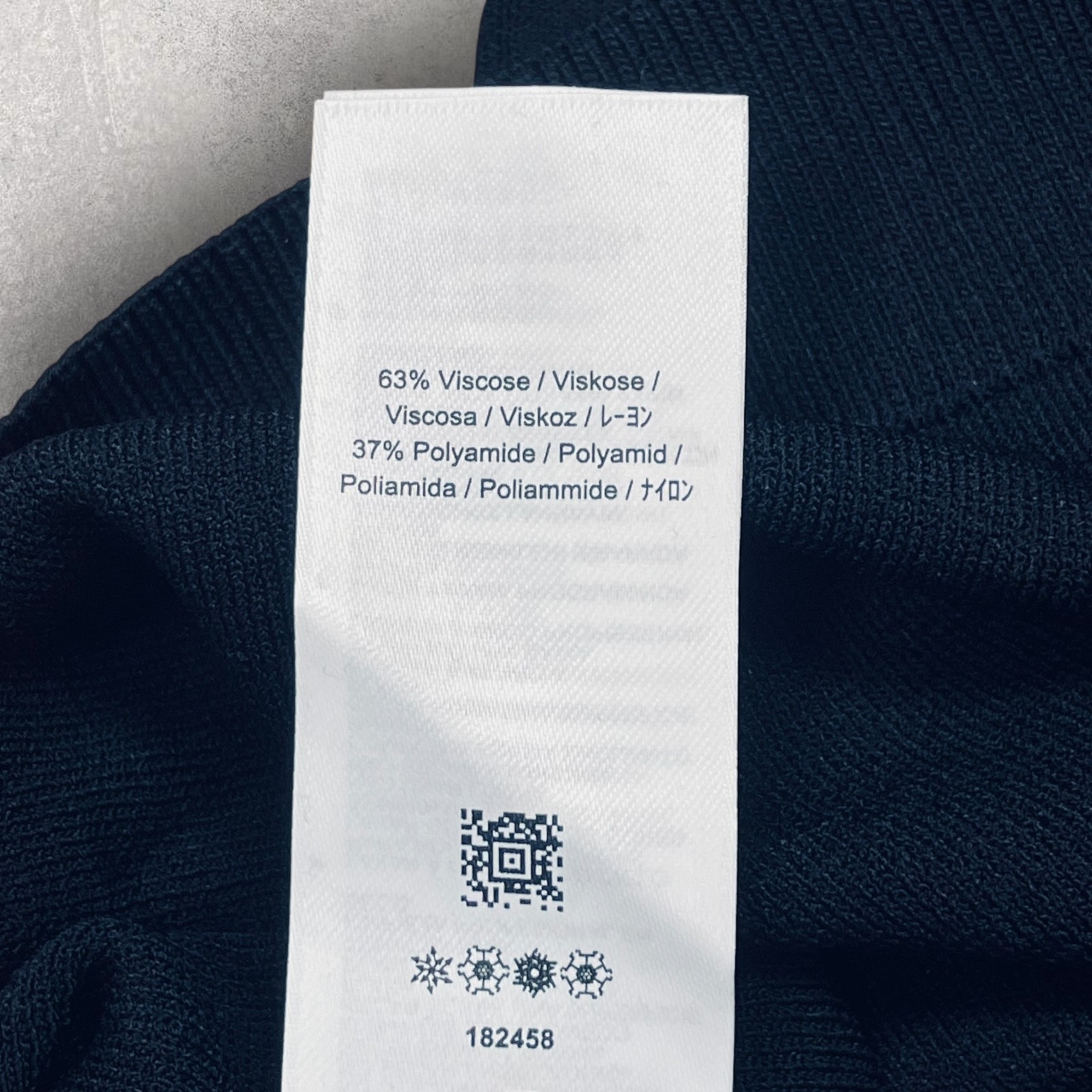Fred Perry x Raf Simons Black Jacquard Knit Top Men's Size Medium RRP £240 NEW image 10
