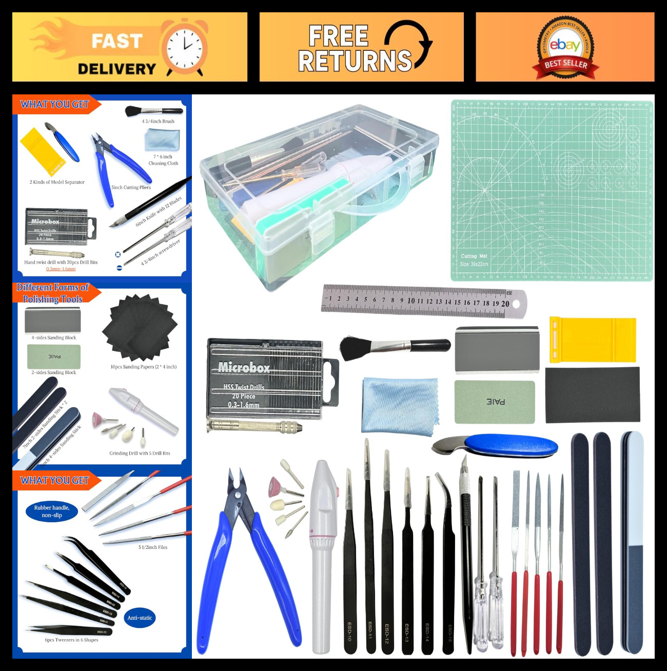 For Gundam, Cars, Airplanes & Miniatures - Essential