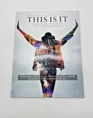 Michael Jackson's ''THIS IS IT'' Movie Program Archive Program Book