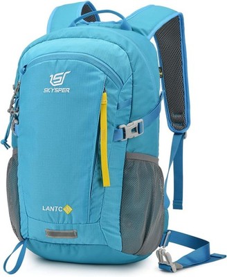 SKYSPER Trekkingrucksack Klein mit 3D Air Mesh Rückenbelüftung