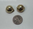 925 Vermeil Clip-On Earrings, 6.4g — photo 2
