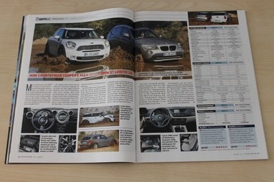 Auto Bild Sportscars 01/2011 Mini Countryman Cooper S All4 mit 184PS besser als.