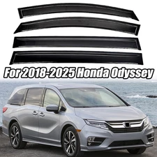 For 18-2025 Honda Odyssey Window Visor Wind Rain Guard Vent Deflector Side Trim