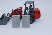 2x Stromkasten grau Verteilerkasten 1:32 f&uuml;r Landschaft oder Diorama Baustelle