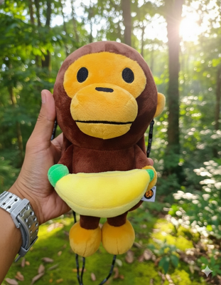 Baby Milo Banana Plush Crossbody Bag BAPE NWT Authentic | eBay
