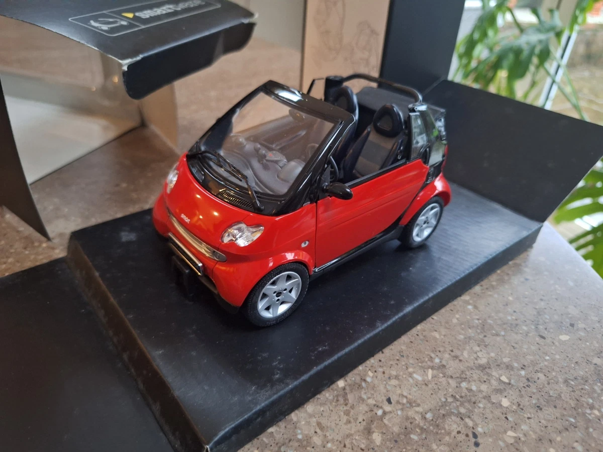 smart cabrio 1/18 ダイキャスト製モデル レッド Smart 1:18 Scale Diecast & Toy Vehicles for sale | eBay