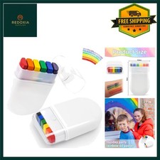 Vibrant Rainbow Pride Face Paint Sticks Water-Based Hypoallergenic 2 Pack