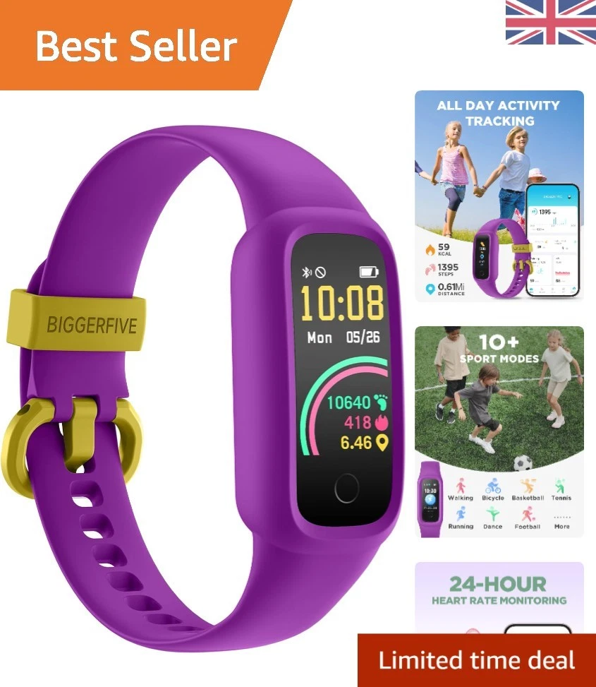 Vigor 2 L Smart Fitness Watch for Kids - Exercise Tracking & Special Gift Option