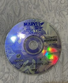 Marvel Vs Capcom: Clash of Super Heroes Sega Dreamcast Tested & Working