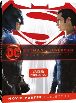 DVD - Batman V Superman - Dawn Of Justice - Ltd Movie Poster Edition 2016 - Warn