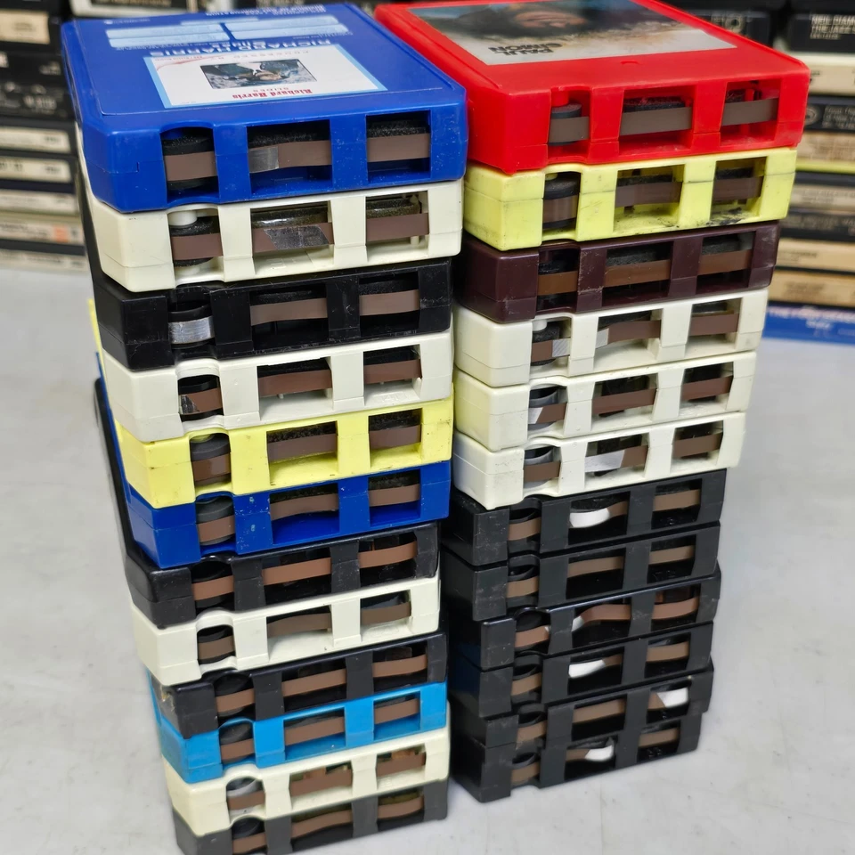 Lot of 24 Soft Rock Pop Rock 8-Tracks - Vintage 8 Track Tape Cartridge #406 - Bild 4 von 4