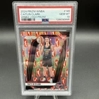 2024 PANINI PRIZM WNBA WNBA LOGO PRIZM #145 CAITLIN CLARK PSA 10