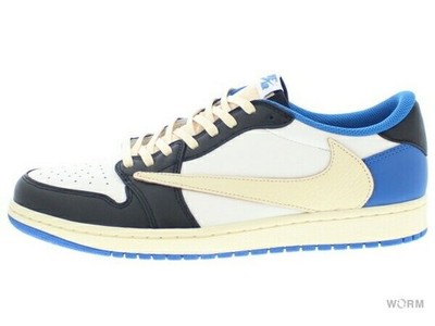 【US11】 AIR JORDAN 1 LOW OG SP FRAGMENT TRAVIS SCOTT DM7866-140 【DS】 in box 21000
