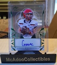 George MacIntyre 2024 Leaf Trinity Football Clear Prospect RC Auto #/25