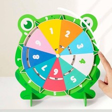 99 Multiplication Table Wooden Turntable Number Game Children Learning Tool
