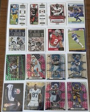 2022 NFL Football Card Lot Herbert Burrow Mosaic RC Inserts Parallels