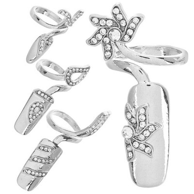 Maniküre Set Fingernagel Schmuck Nageldesign Zubehör Nagelschmuck