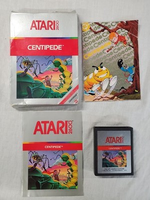 Centipede Atari 2600 Complete In Box CIB Tested (C031)