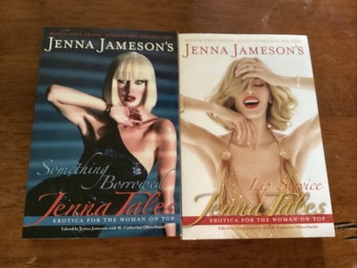 Lot 2 Jenna Jameson Jenna Tales: Something Borrowed  Lip Service Paperback ,