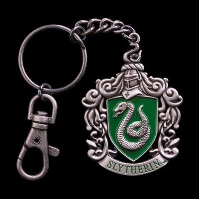 The Noble Collection Slytherin Crest Keychain