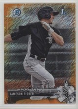 2017 Bowman Chrome Prospects Orange Shimmer Refractor 20/25 Jameson Fisher 2f9
