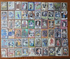 SPORTS CARD LOT(60) FLAGG RC BONDS RC HUNTER SILVER RC DART RC NIX RC 3 AUTOS