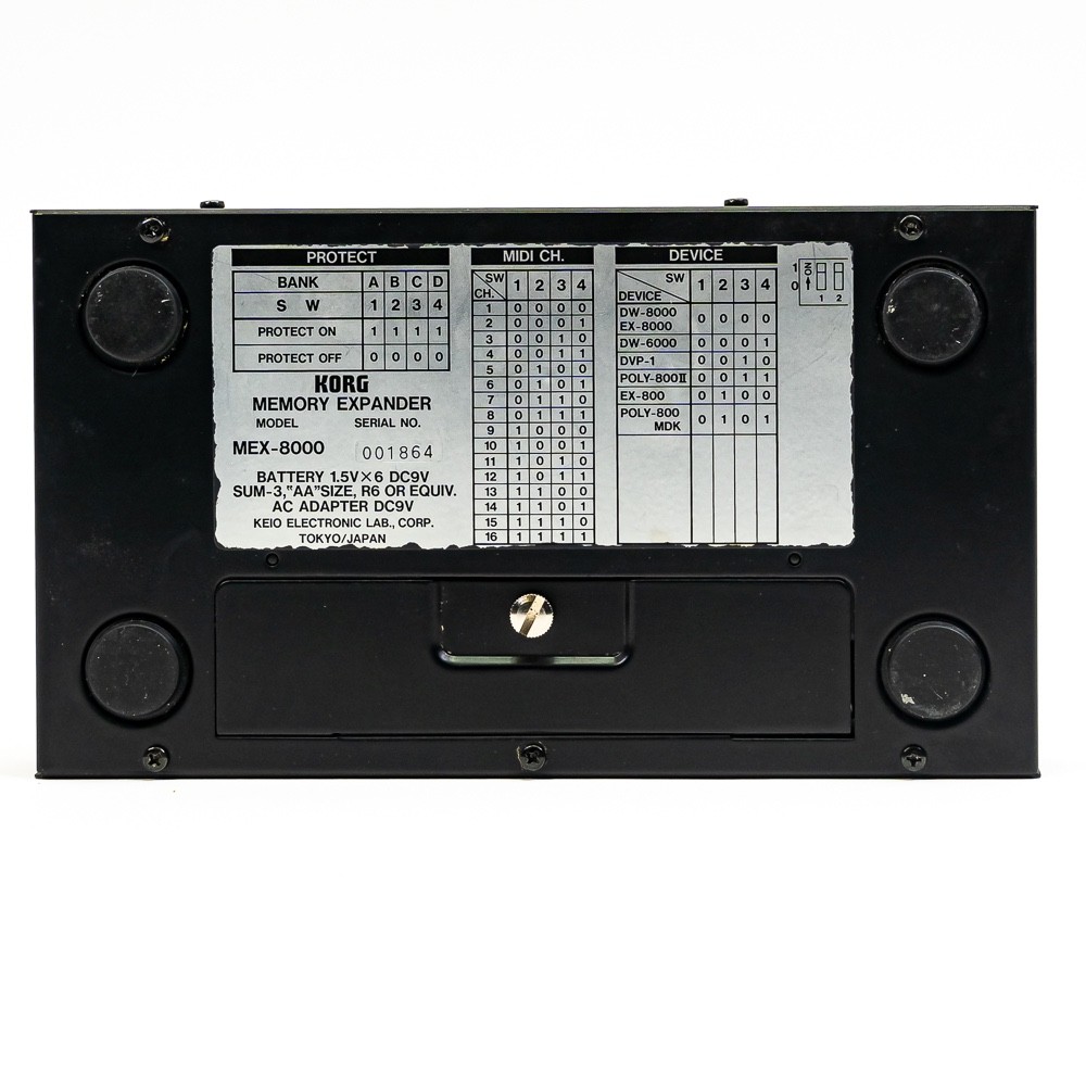 Korg MEX-8000 Memory Expander – DW-8000, EX-8000, Poly-800