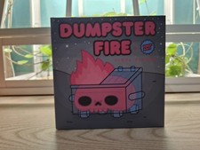 Dumpster Fire By 100% Soft: Red Skull Trash Glow In the Dark Halloween Edition