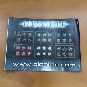 LEGO BIONICLE - TOA NUVA - GALI NUVA - 8570 - COMPLETE WITH MANUAL AND BOX