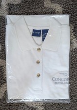 Nueva Camisa de Golf Estilo Polo IZOD BRITISH AIRWAYS CONCORDE DAMAS Talla Grande Años 90 De Colección