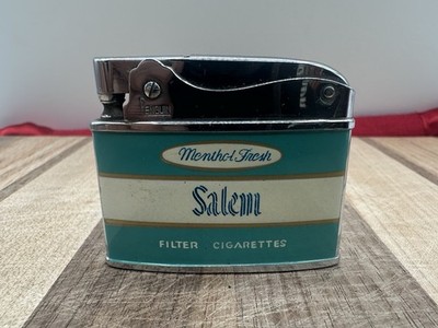 Vintage Salem Cigarette Lighter Menthol Fresh Penguin/Japan Untested