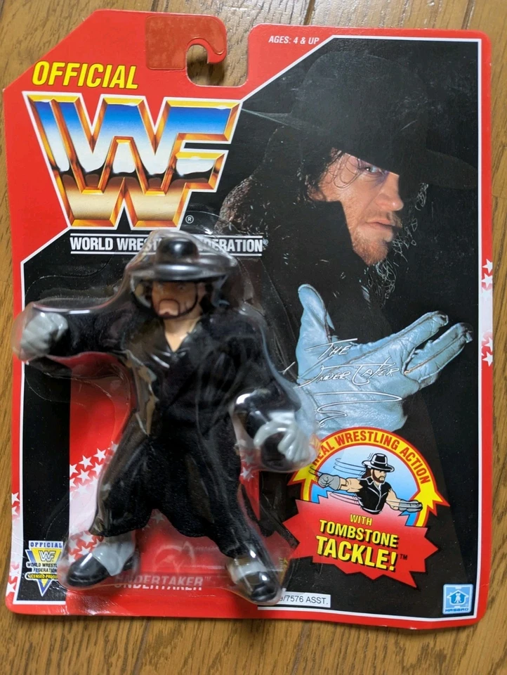 Figurine de lutte WWE WWF Hasbro enterker red card - Photo 1/4