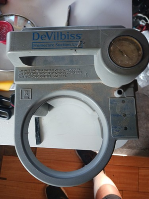 #ad DeVilbiss Homecare Suction Unit 7305D D Vacu Aide Suctioning Device unit only $68.00