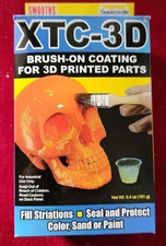 Smooth-On XTC-3D Epoxy Coating for 3D Prints (6.4 Oz. Unit)