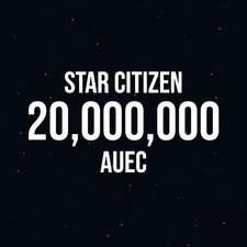 STAR CITIZEN aUEC - 20M aUEC - 4.9 LIVE star ...