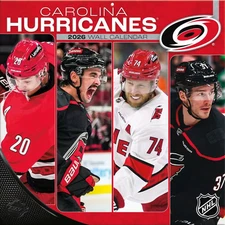 Turner Licensing,  NHL Carolina Hurricanes 2026 Wall Calendar, 12'' X 12'', 12-M