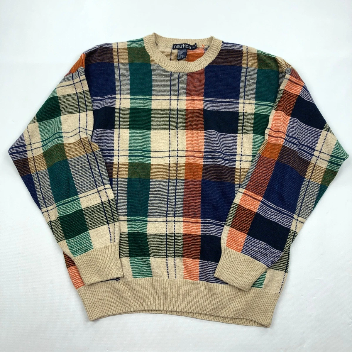 Nautica 100% Cotton 90s Crewneck Sweaters for Men for sale | eBay