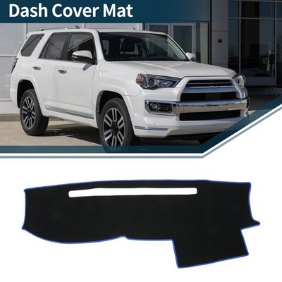 Dashboard Dash Cover Mat Pad for Toyota 4Runner 1996-2002 Protector Black Blue