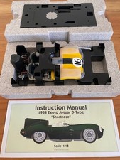 Exoto XS | 1:18 | Jaguar D-Type | YELLOW | RLG89002C | RARE | ORIGINAL BOX