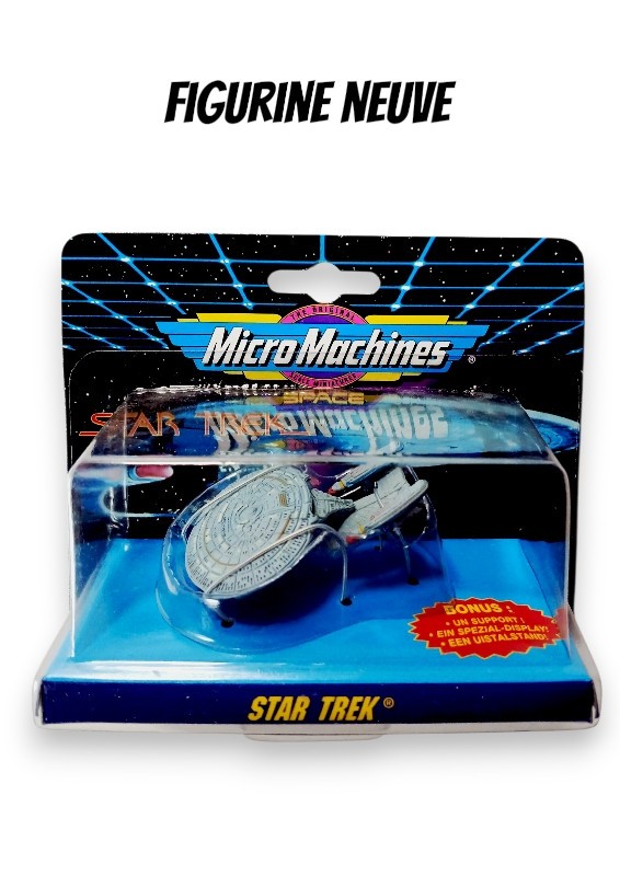 Micro Machines Star Trek Enterprise-D cadeau idéal pour fan de science fiction