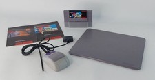 Super Nintendo Snes Mario Paint With Mouse And Mouse Pad And More