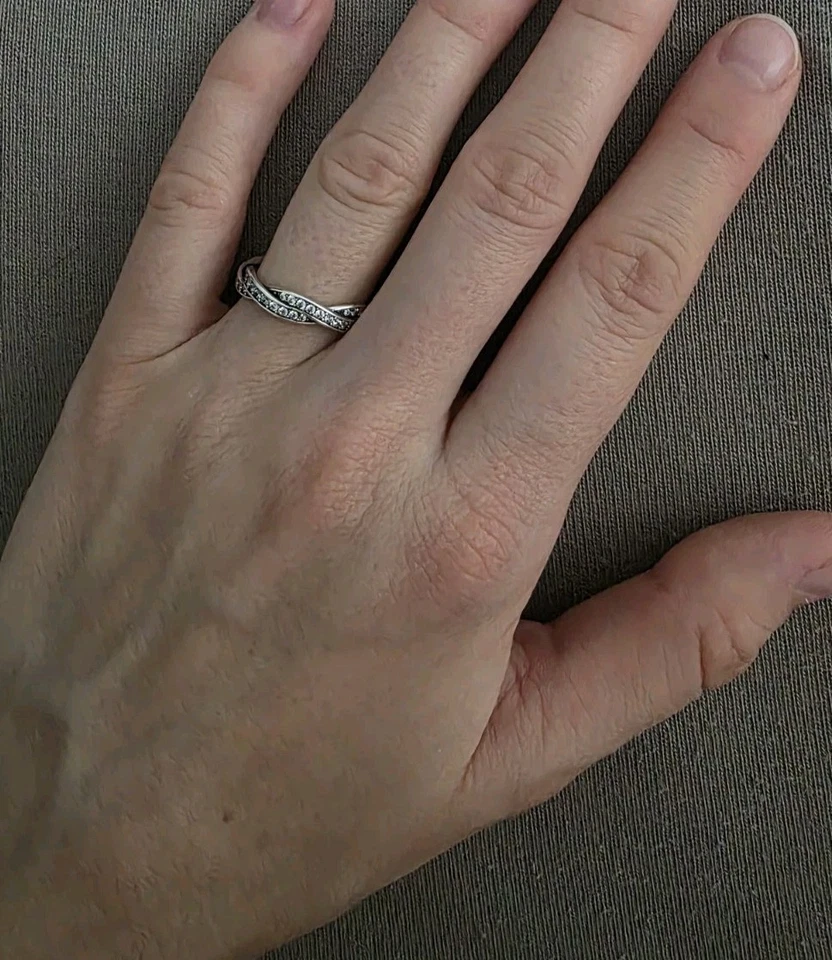 Pandora Ring Silber, Größe 48