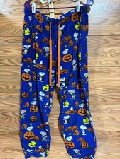 Size large peanuts Halloween sleep pants- snoopy