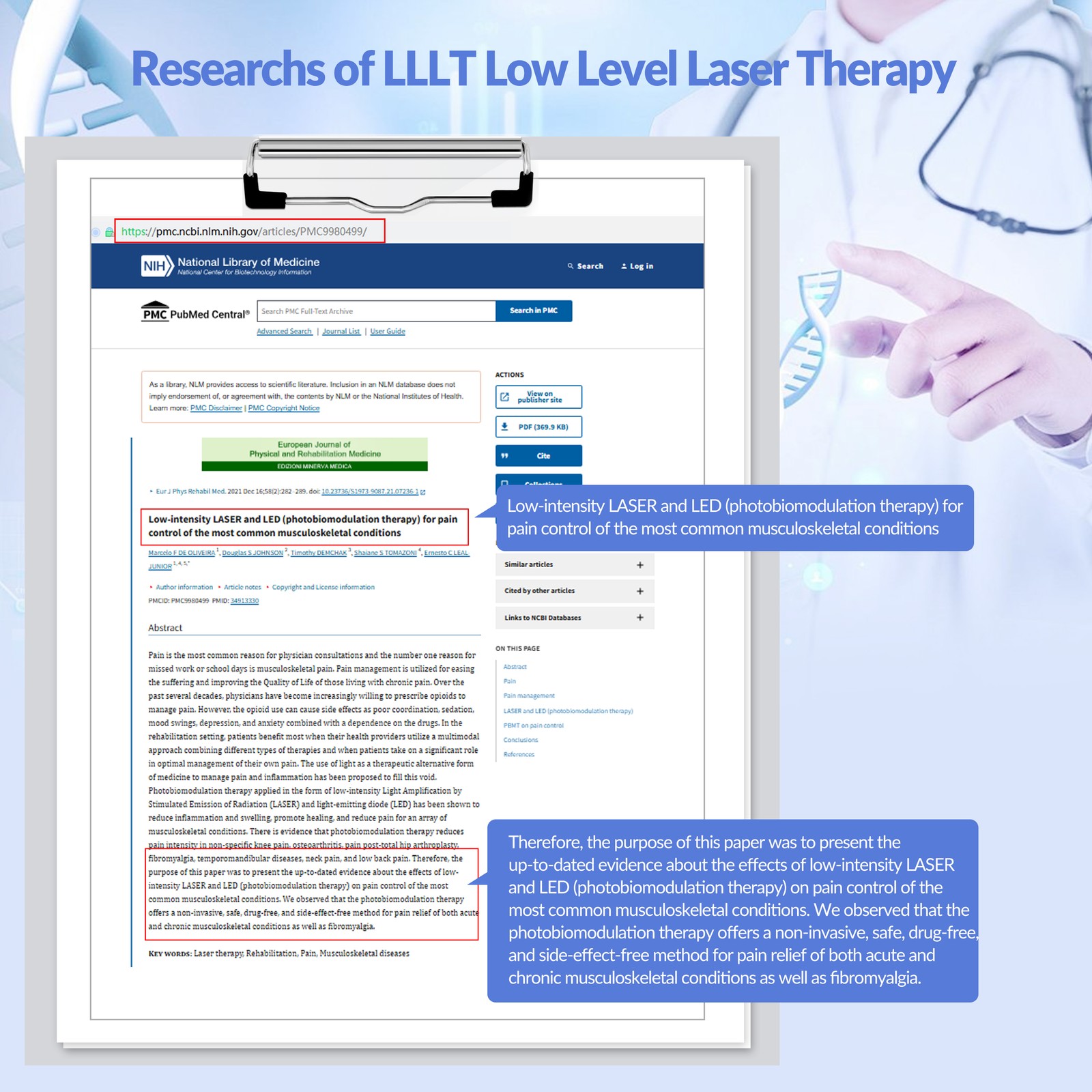 8W Intense Pulsed Light 650nm 808nm Red Light Therapy for Humans and Pets Pain