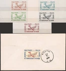 CANADA (1974) Haileybury-Rouyn Commemorative Airmail Color Trials & FDC (L#A059)