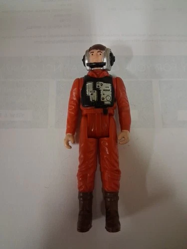 Vintage Star Wars Action Figure - Rebel Pilot Figure Only