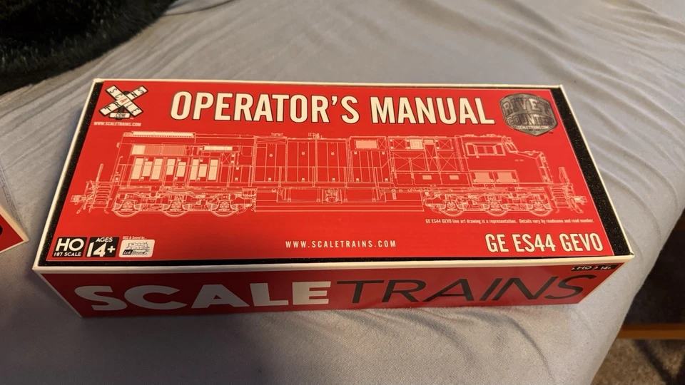 HO ScaleTrains Nietzähler GE ES44AC BNSF #6017 25th Anniversary DC/DCC Neu in OVP - Bild 3 von 4