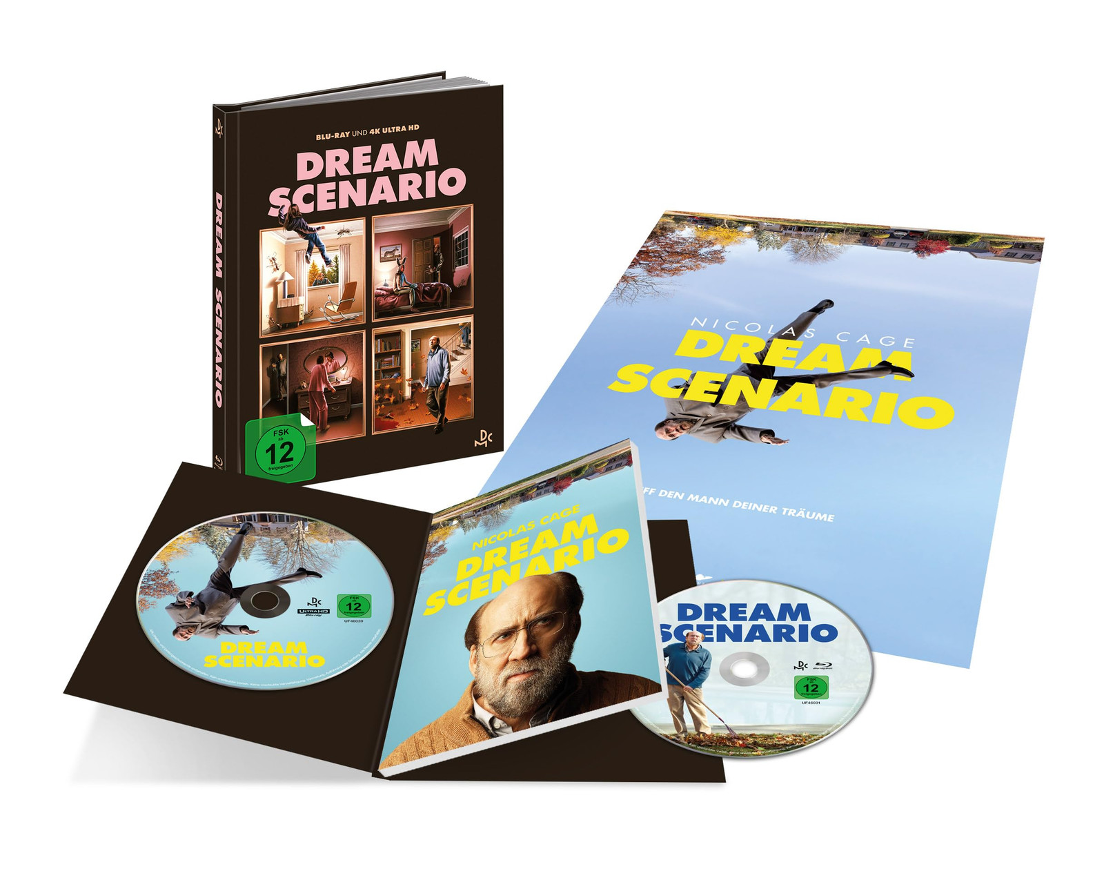 Dream Scenario (4K Ultra HD) (+ Blu-ray) (4K UHD Blu-ray) Cage Nicolas Nicholson