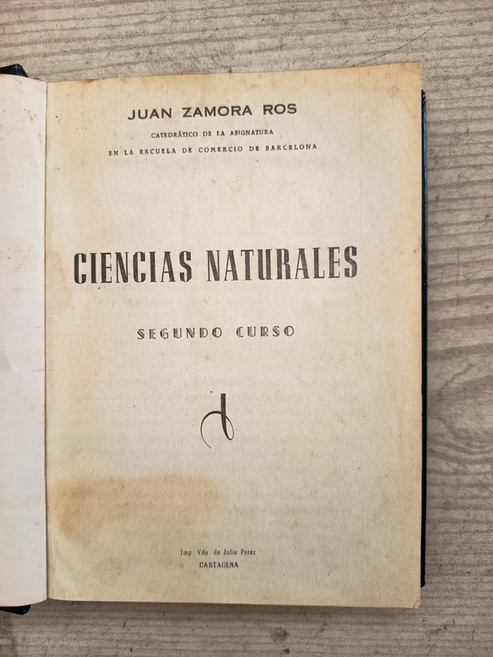 Ciencias Naturales - Segundo Curso - Juan Zamora Ros - Imagen 3 de 4