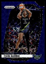 2024 Panini Prizm WNBA Blue Velocity Prizms #105 Teaira McCowan